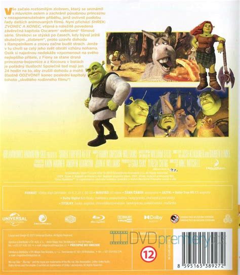 Shrek Zvonec A Konec Blu Ray Koupit Dvd Premierycz