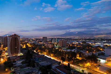 Guatemala City By Dusk Stock Photo Download Image Now Istock