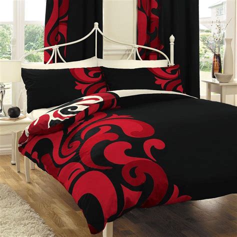 Sherry kline jungle comforter set in black white. black and red bedding sets | Red Black White Comforter ...