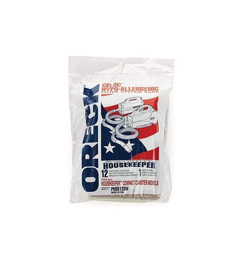 Genuine Oreck Xl Buster B Canister Vacuum Bags Pkbb12dw Housekeeper Bag