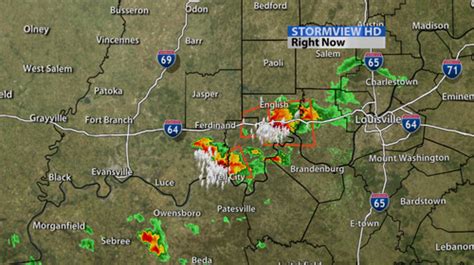 A Severe Thunderstorm Warning Has Been Issued Wdrb Weather Blog