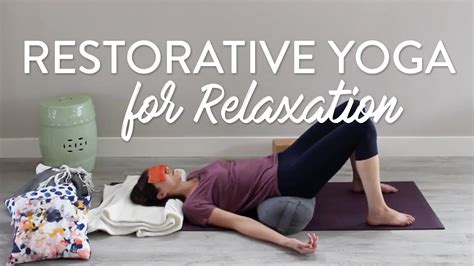 Restorative Yoga Sequence Adriene