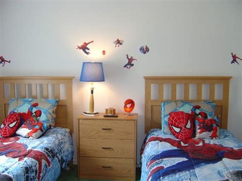 Check out these 10 cool boys bedroom ideas that your son will love so much. Kids Room Designs. Cool Boys Spiderman Bedroom Ideas: Cool ...