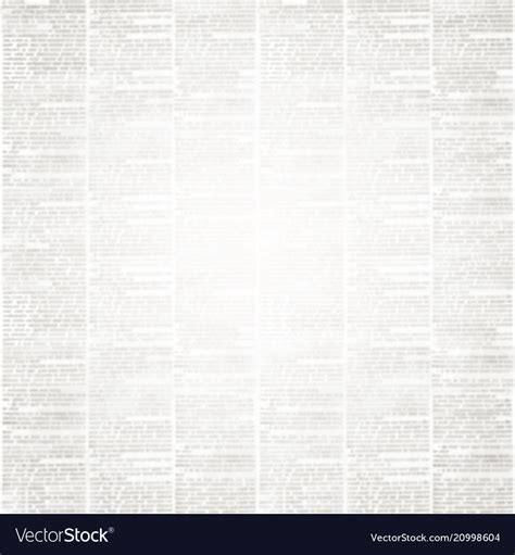 Newspaper Paper Background With Space For Text Vector Image