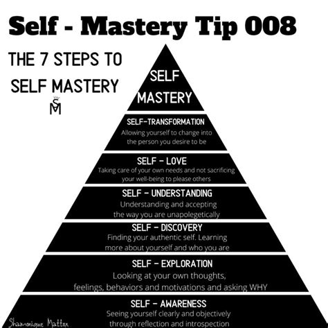 7 Steps To Self Mastery In 2022 Self Exploration Mastery Self