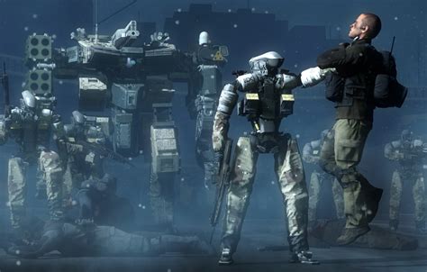 Wallpaper War People Robot Army Call Of Duty Infinite Warfare