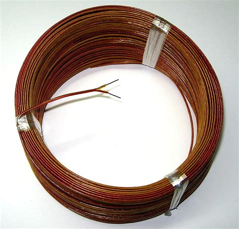 High Temperature K Type Thermocouple Wire Awg 24 W Kapton Insulation
