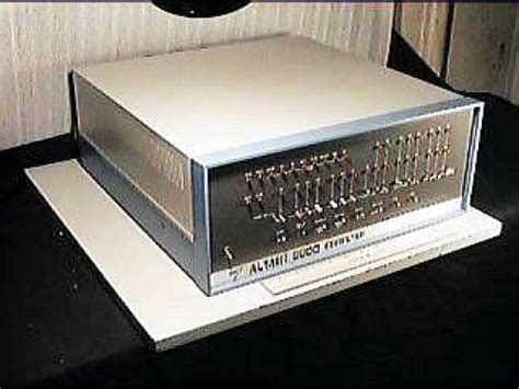 Altair 8800 Microcomputer X5882 Computer History Museum