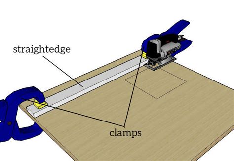 How do you cut a circle with a jigsaw? How To Use A Jigsaw To Cut Out A Square