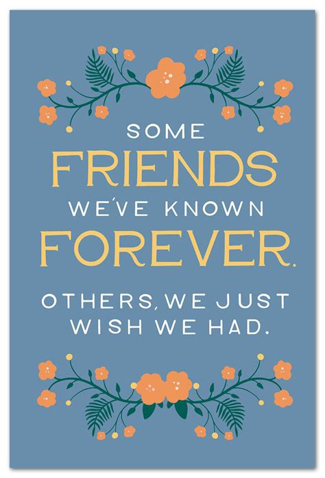 Friends Forever Card Friendship Card