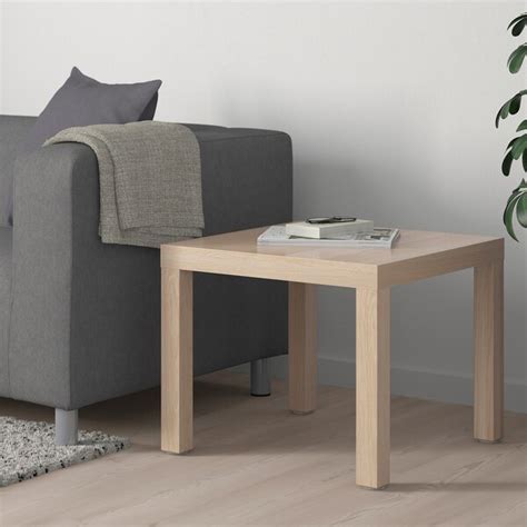 Lack Side Table White Stained Oak Effect 55x55 Cm Ikea Switzerland