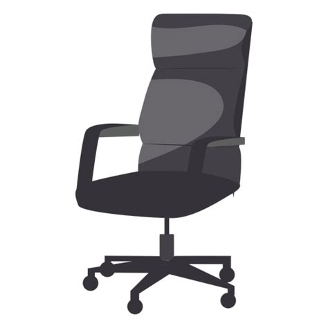 Leather office chair icon - Transparent PNG & SVG vector file