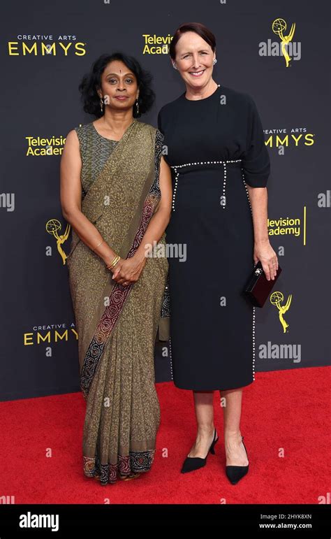 Fiona Shaw And Sonali Deraniyagala At The 2019 Creative Arts Emmy