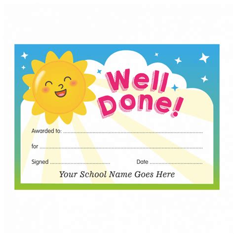Well Done Cards For Kids All In One Photos