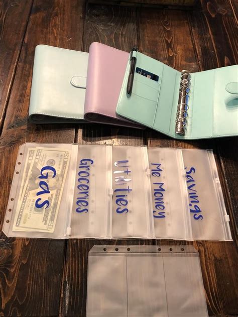 Customized Cash Envelope System Budgeting Organizer Etsy In 2020