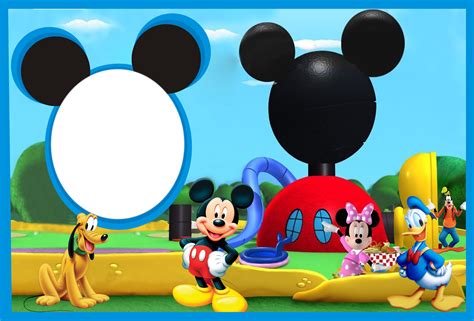 El Rincón De Inesita Marcos Mickey Mouse Y Sus Amigos Club De Mickey