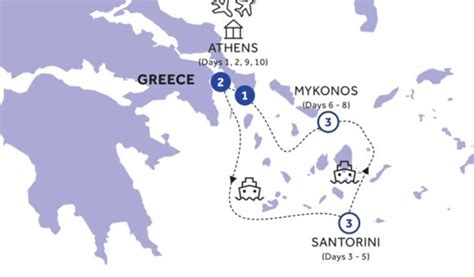 Greek Island Hopper Tour Details Blue Water Touring
