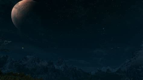 Fond Décran Jeux Vidéo Nuit Ciel Lune Clair De Lune Atmosphère