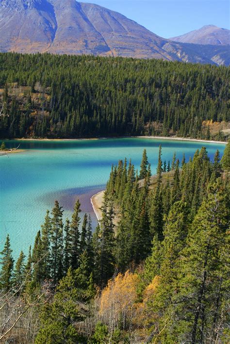 Emerald Lake Yukon Canada View Of From The Klondike Highwa Flickr