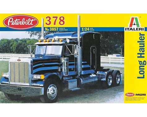 Italeri Models 124 Peterbilt 378 Long Hauler Ita3857s Toys