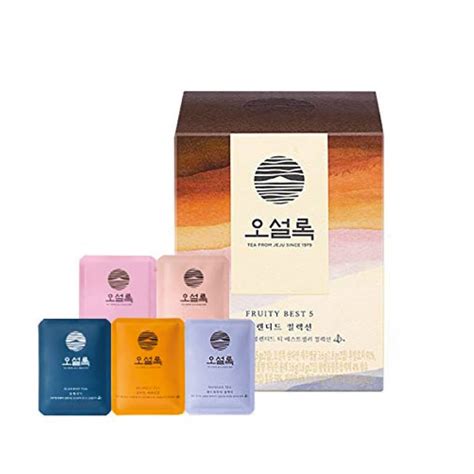 Buy OSULLOC Fruity Blended Tea BEST5 Collection Premium Blended Tea