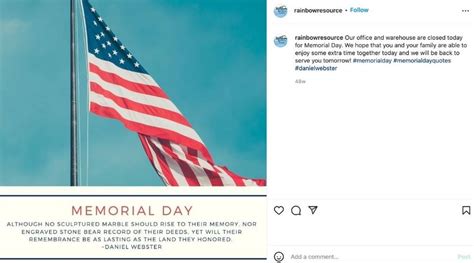 15 Memorable Memorial Day Posts And Tips For Social Media Free