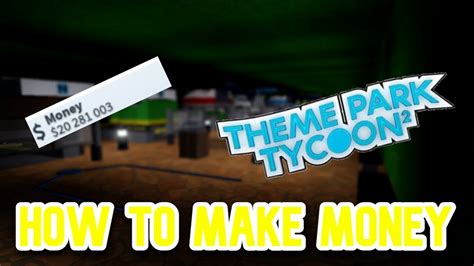 Best Money Farm | Theme Park Tycoon 2 Roblox - YouTube