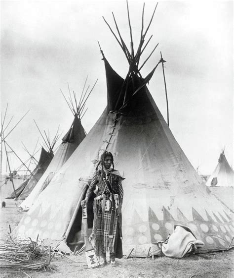Blackfoot Brave Near Calgary Alberta 1889 Photograph By Canadian