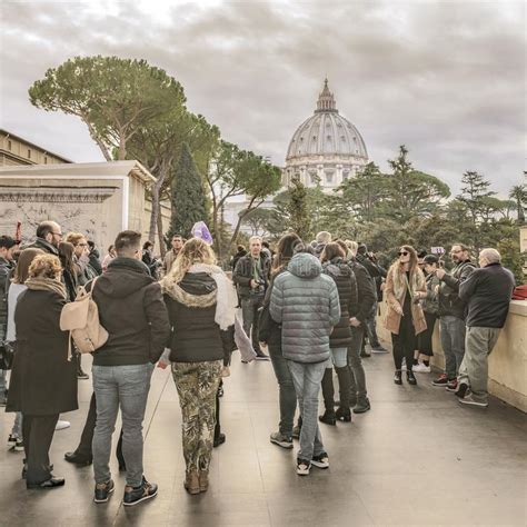 People In Vatican City Wait For The Papal Conclave Editorial Stock
