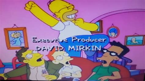 Opening Of The Simpsons Season 5 Opening And Ending Youtube