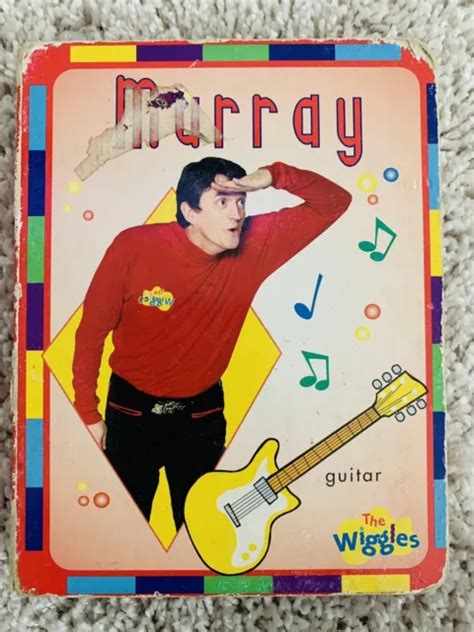 Rare The Wiggles Murray Board Book Vintage Collectible 5 12” 895