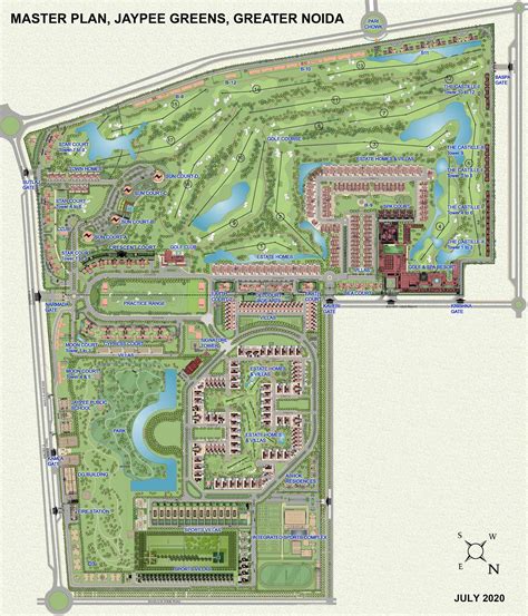Jaypee Greens Villa Greater Noida Master Plan Villa Numbering Plan