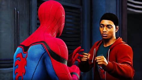 Spider Man Teaches Miles Morales How To Fight Clip YouTube