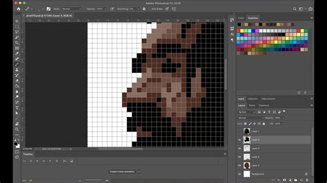 Pixel Art Con Photoshop YouTube