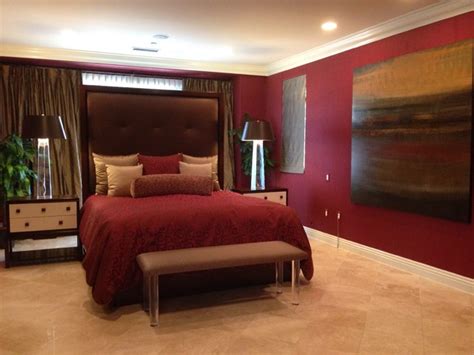 Which colors should i avoid in my bedroom? 75 Unique Red Bedroom Ideas and Photos | Shutterfly
