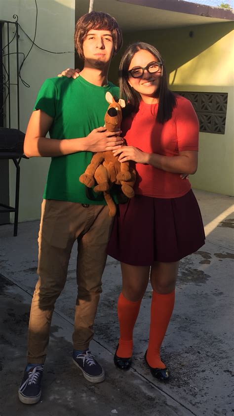 Velma Y Shaggy🧡💚 Shaggy Costume Disfraces Halloween Halloween 2019 Couple Halloween Costumes
