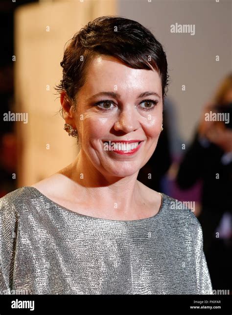 Olivia Colman Attending The Uk Premiere Of The Favourite At The Bfi