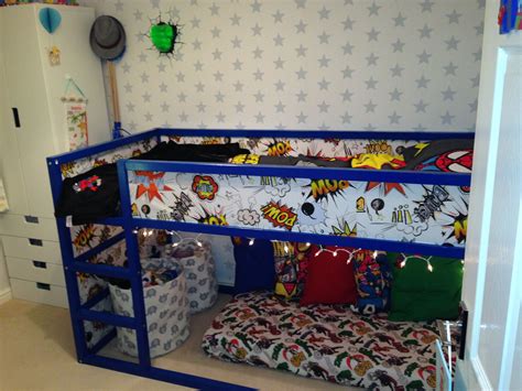 When i went looking for ikea bedroom i love that ikea always shows the beds all rumpled up. Ikea KURA bed hack | Ikea kura bed, Boy room, Kids rooms diy