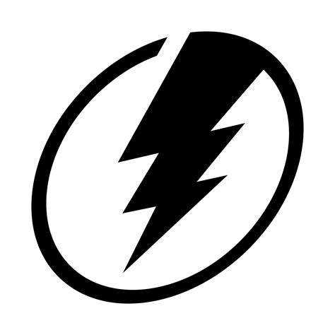 Lightning Bolt Icon 533511 Vector Art At Vecteezy