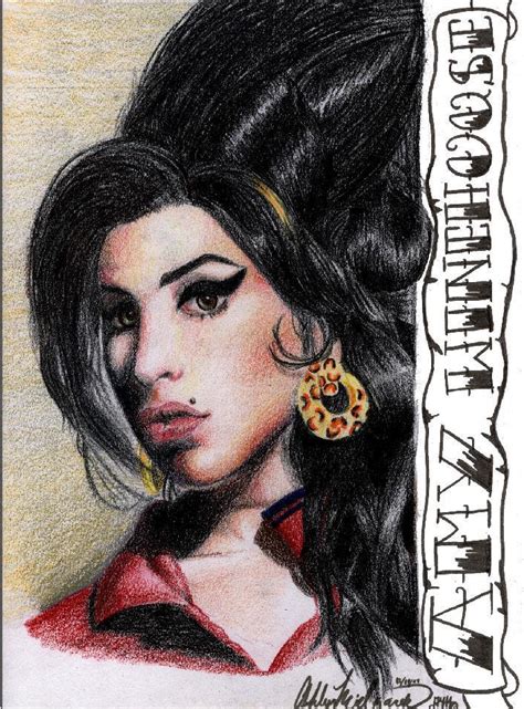 Amy Winehouse Portrait Sketch Amy Winehouse Fan Art 15941080 Fanpop