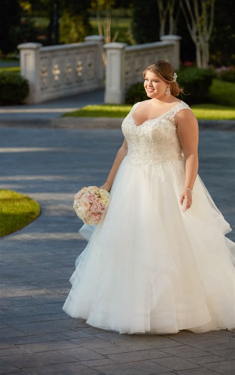 We've got just what you need. Princess Plus Size Ballgown with Horsehair Skirt - Stella ...