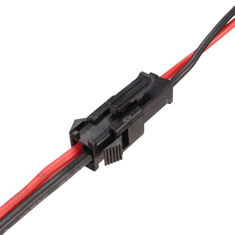 30pcs 12cm Long JST SM 2Pins Plug Male To Female Wire JST Connector