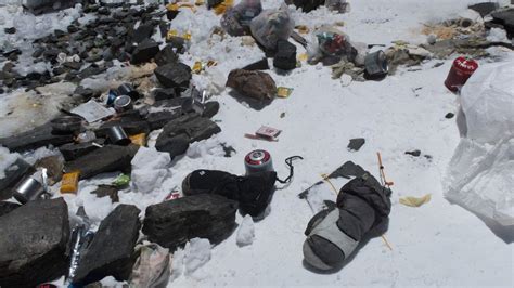 Mt Everest Mountain Clean Up Unearths Dead Bodies Tonnes Of Rubbish