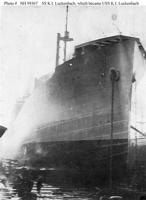 Civilian Ships Ki Luckenbach American Freighter 1918
