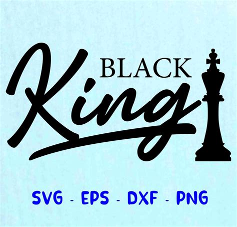 Black King Svg Black Man Svg African American Svg Black History Svg