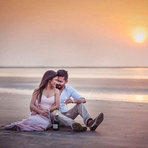 We Re Oh So In Love With This Elegant Beach Pre Wedding Shoot Photo Courtesy Reflexionbyns