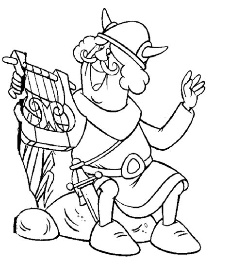 Viking Coloring Page - Coloring Home