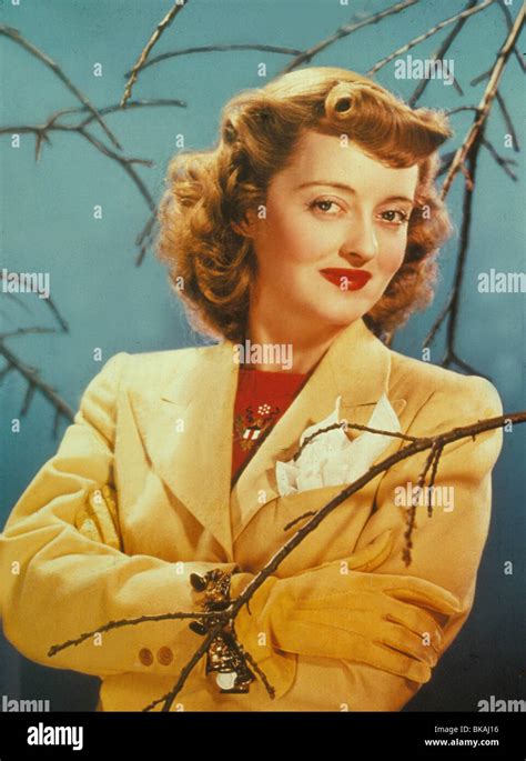 Bette Davis Portrait Stock Photo Alamy