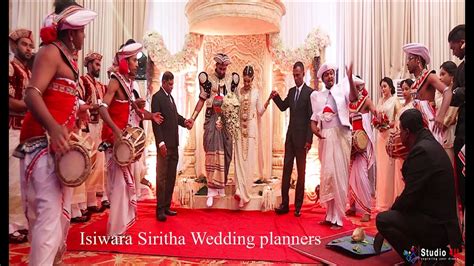 Sri Lanka Traditional Wedding Isiwara Siritha Wedding Planners Youtube