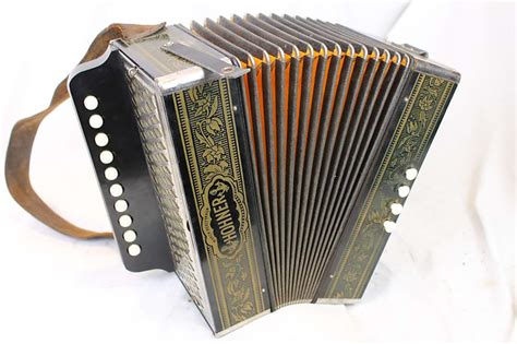 Find sheet music for accordion. 3307 - Hohner Marca Registrada Diatonic Button Accordion C ...